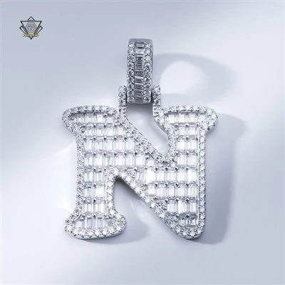 Iced Out Letter Pendent